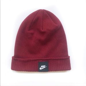 Nike Maroon Beanie
